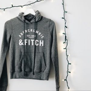 Abercrombie logo hoodie